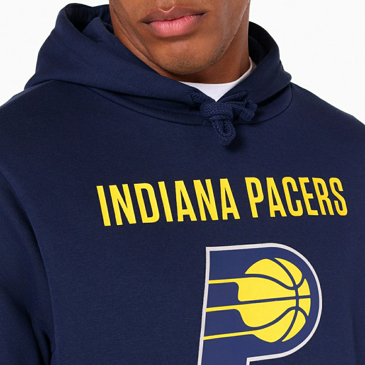 Indiana Pacers Team Logo Hoodie NBA Sweatshirt Navy Taass for sale