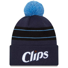 Los Angeles Clippers 2023 NBA City Edition New Era Knit Hat Taass for sale