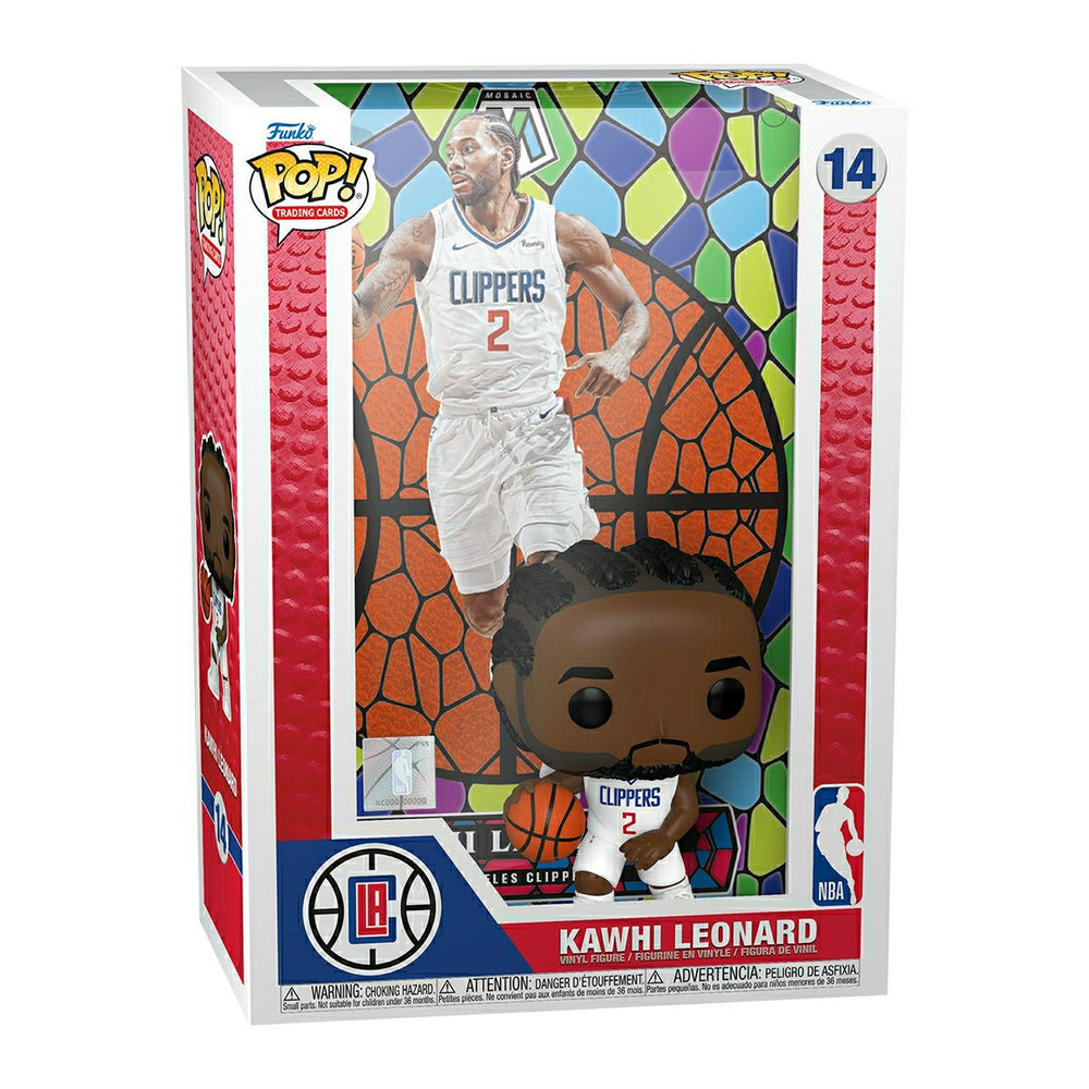 Funko POP! Mosaic Trading Cards #14 Kawhi Leonard Los Angeles Clippers NBA Figure Taass US