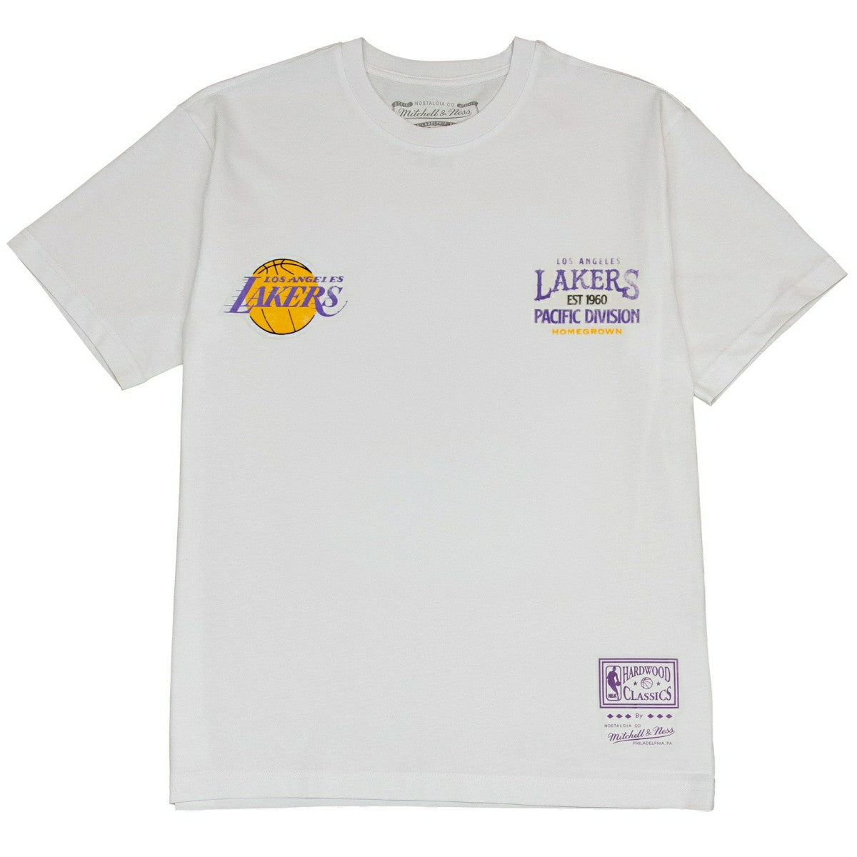 Los Angeles Lakers Full Court Pressed NBA T-Shirt White Taass sale