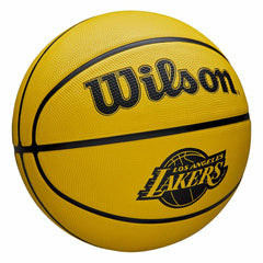 Los Angeles Lakers Solid Wilson NBA Basketball Yellow (Size 5) Fashion
