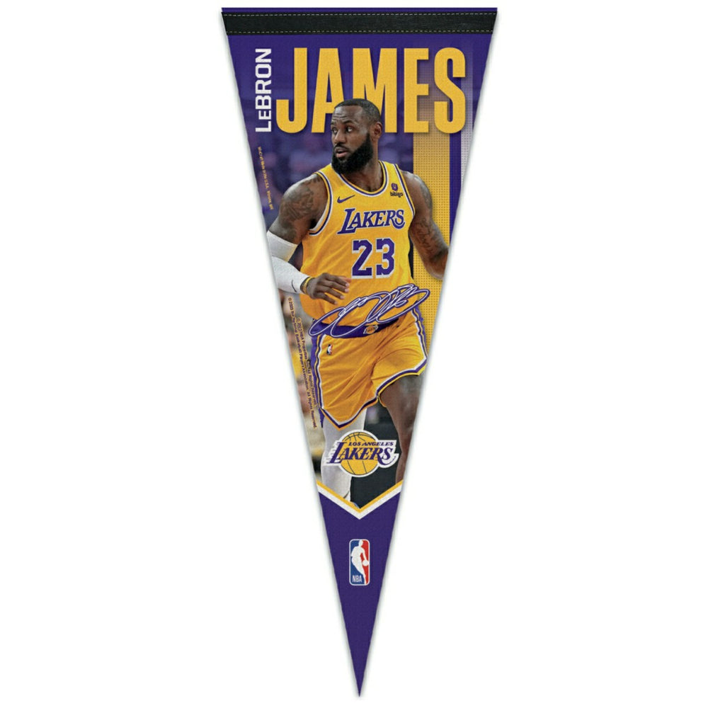 LeBron James Los Angeles Lakers WinCraft Premium NBA Pennant Classic