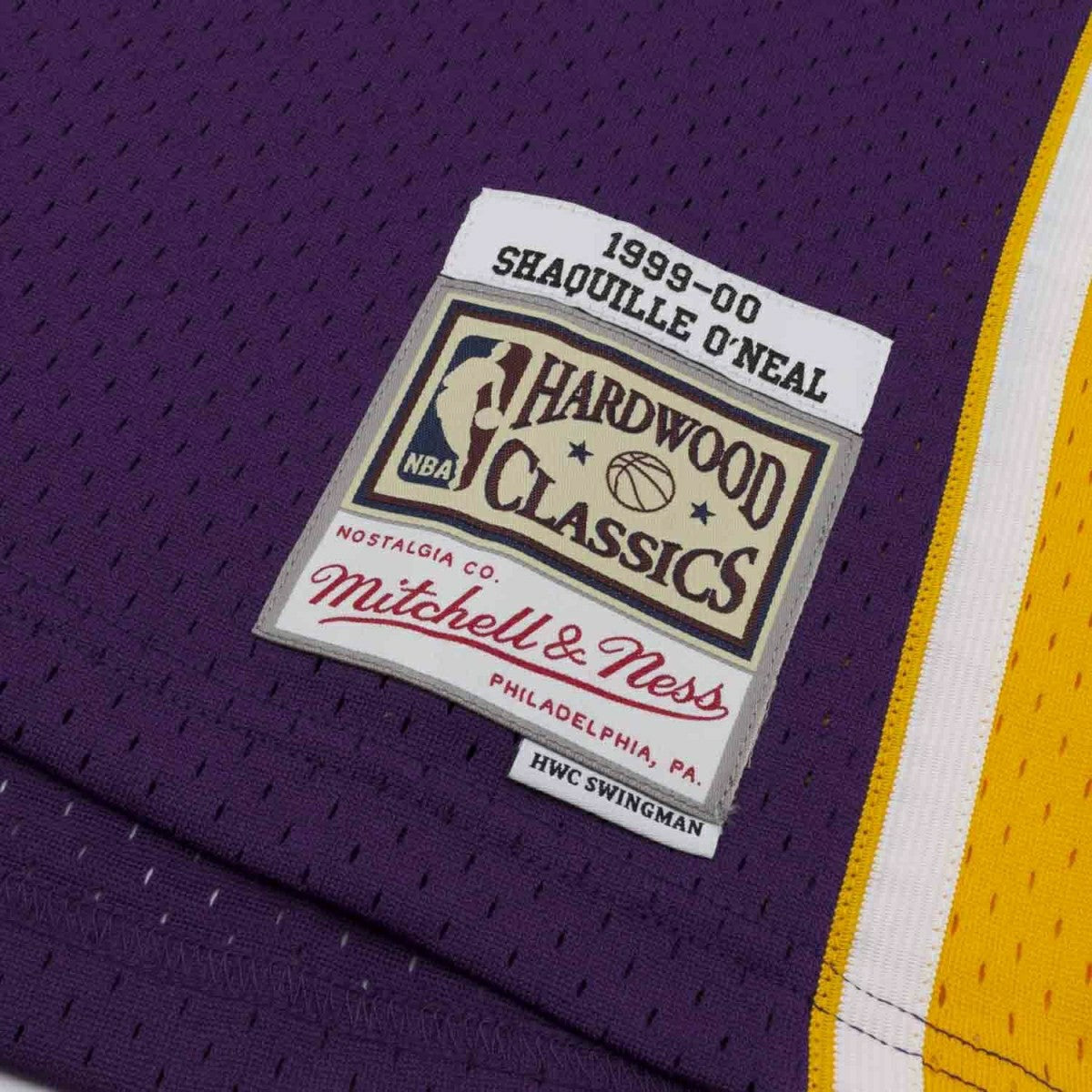 Shaq O'Neal #34 Los Angeles Lakers 1999-2000 Swingman NBA Jersey Purple Taass sale