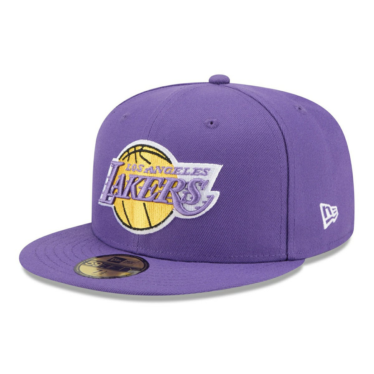 Los Angeles Lakers 1976-2001 Hardwood Classics 59FIFTY Fitted Cap Purple Lifestyle