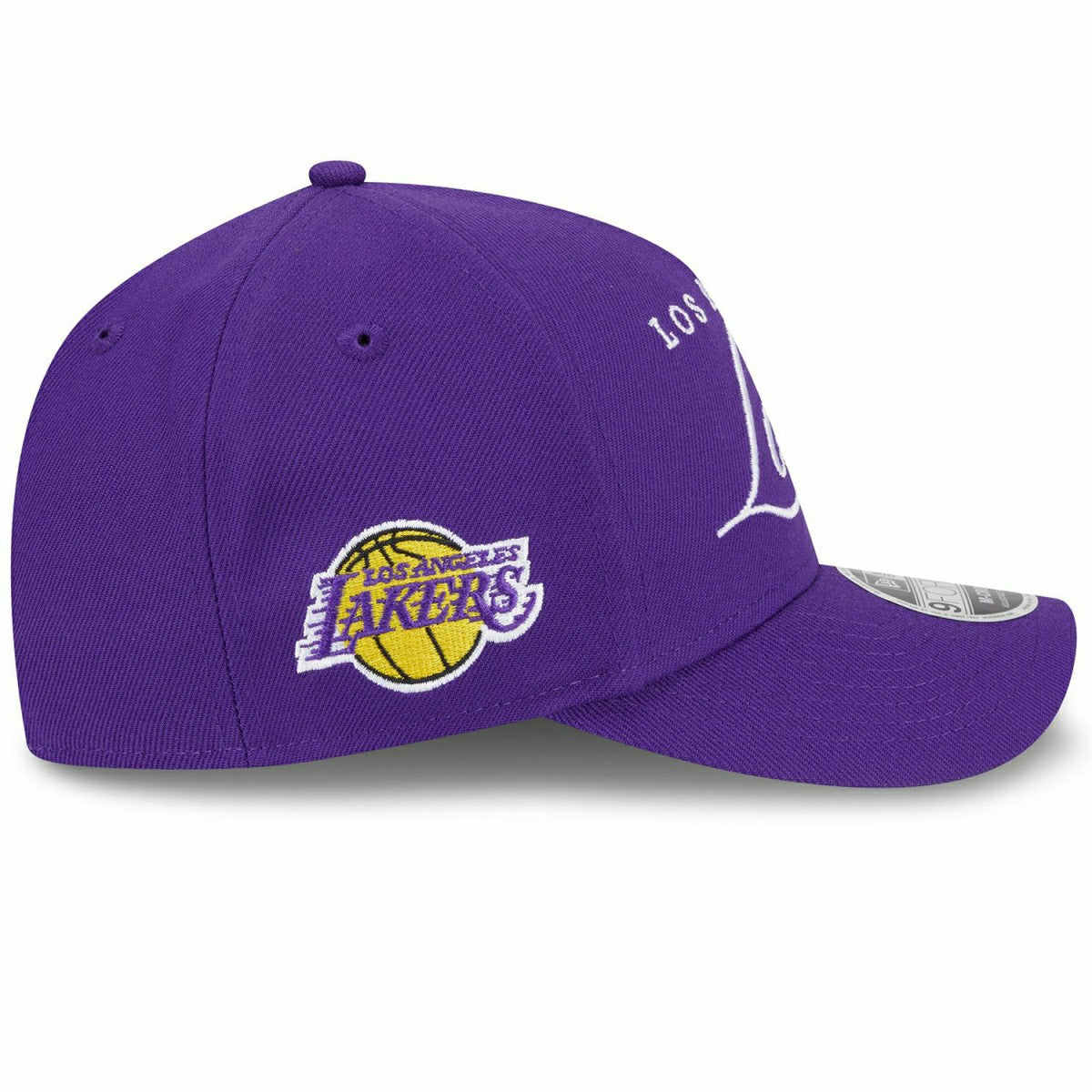 Los Angeles Lakers 2025 NBA Draft 9FORTY M-Crown A-Frame Snapback Cap Purple Taass US