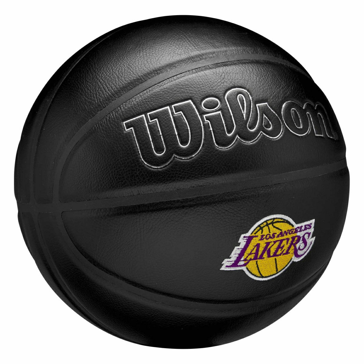Los Angeles Lakers Premiere Wilson NBA Basketball Black (Size 7) Taass for sale