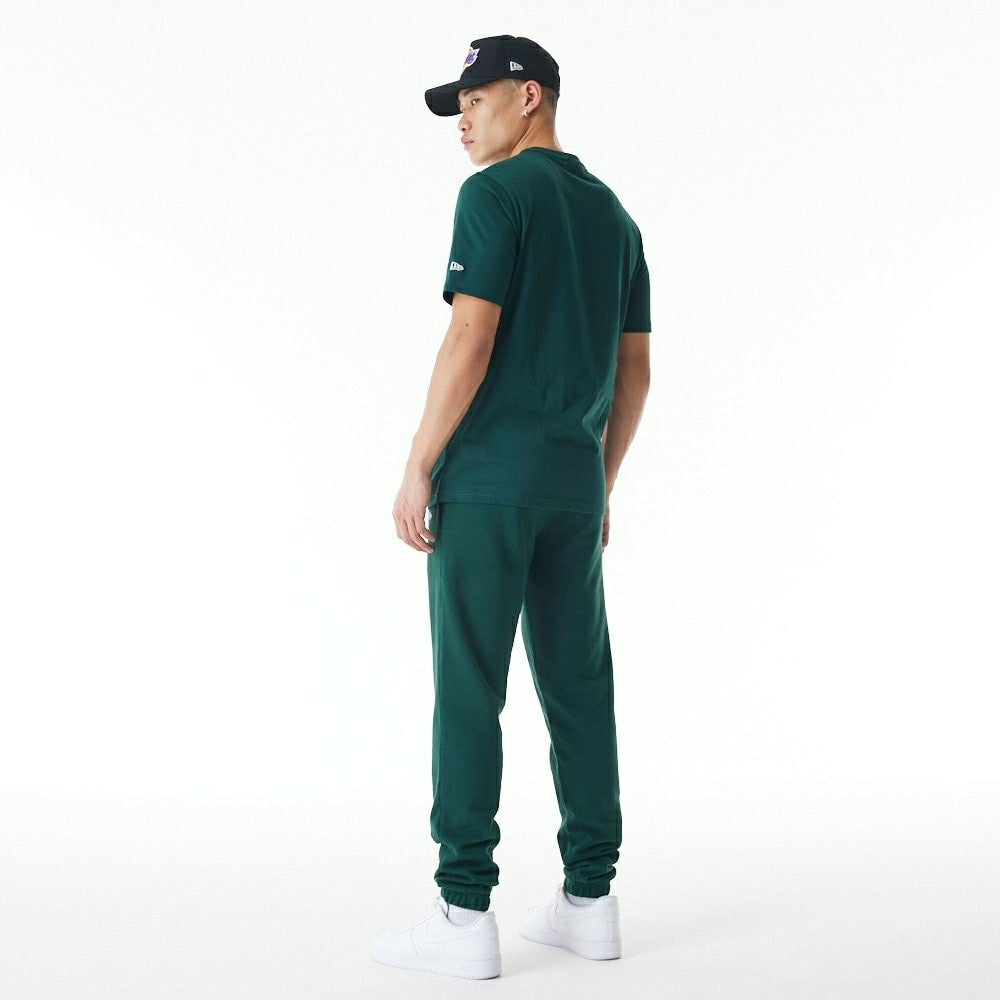 Los Angeles Lakers New Era Wordmark NBA Jogger Sweatpants Green Fashion