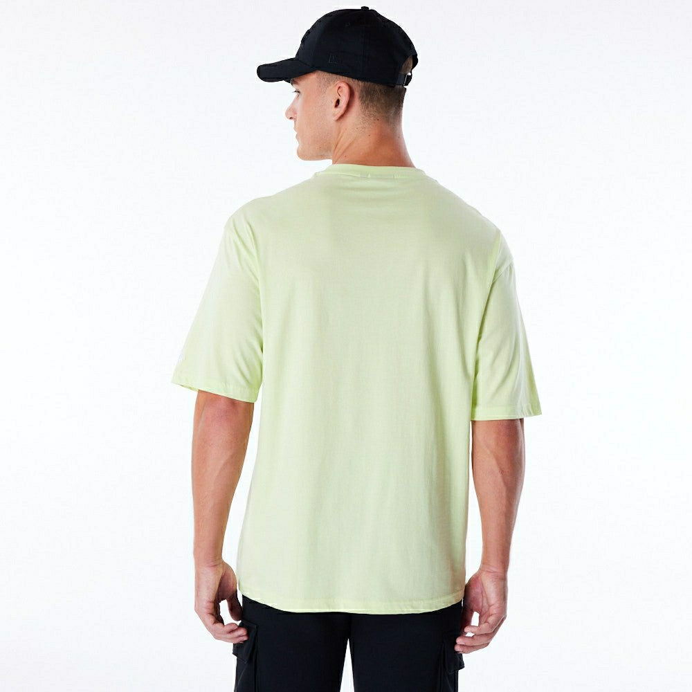 Los Angeles Lakers Retro New Era Oversized NBA T-Shirt Yellow Taass US