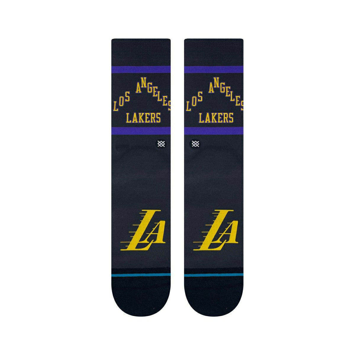 Los Angeles Lakers 2023/24 NBA City Edition Stance Crew Socks Classic