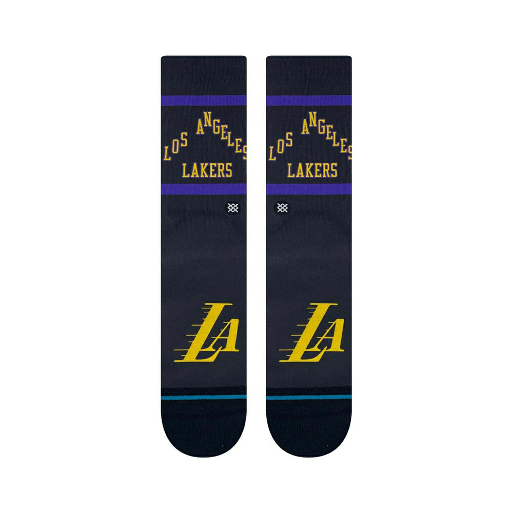 Los Angeles Lakers 2023/24 NBA City Edition Stance Crew Socks Classic