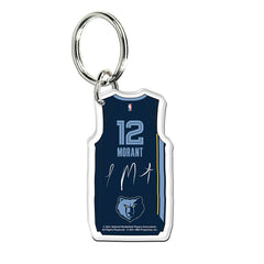 NBA Acrylic Jersey Keyring Ja Morant #12 Memphis Grizzlies Taass US