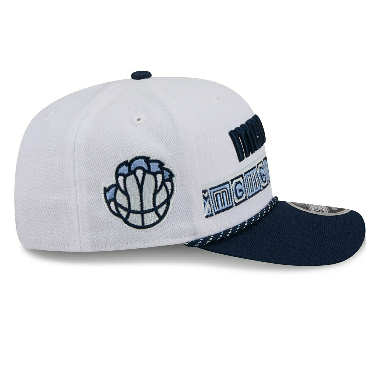 Memphis Grizzlies 2025-26 NBA City Edition 9SEVENTY Stretch-Snap Cap Fashion