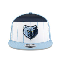 Memphis Grizzlies 2025-26 NBA Tip-Off 9FIFTY Split Panel Snapback Cap Lifestyle