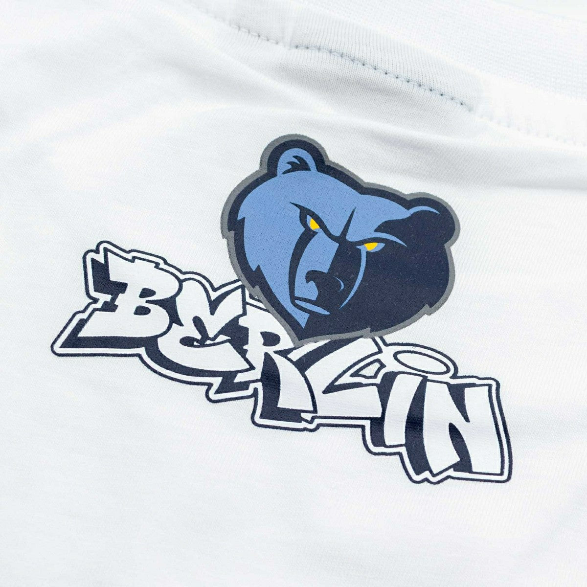 Memphis Grizzlies 2026 NBA Berlin Game Oversized T-Shirt White Taass US