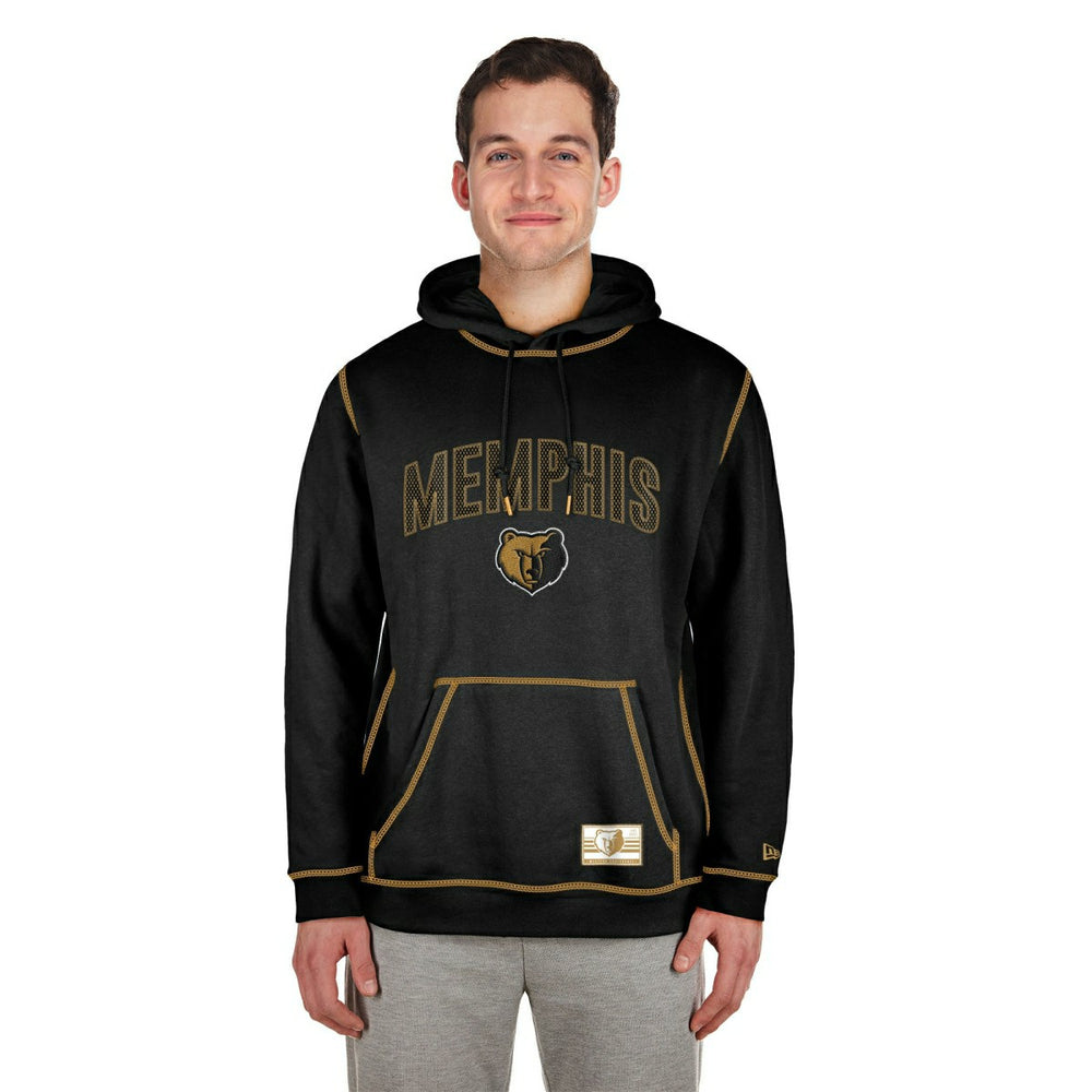 Memphis Grizzlies 2023 City Edition New Era Oversized NBA Hoodie Taass US