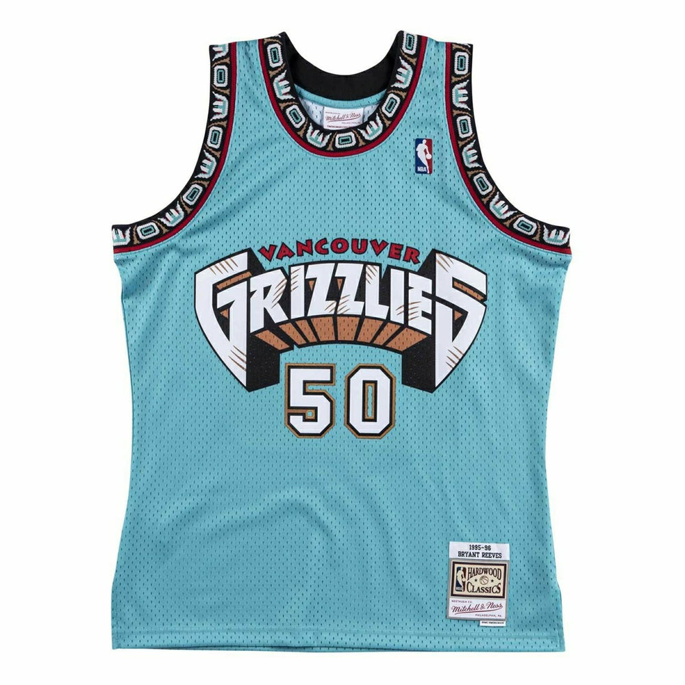 Bryant Reeves #50 Vancouver Grizzlies 1995-96 Swingman NBA Jersey Taass US