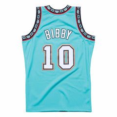 Mike Bibby #10 Vancouver Grizzlies 1998-99 Swingman NBA Jersey Teal Classic