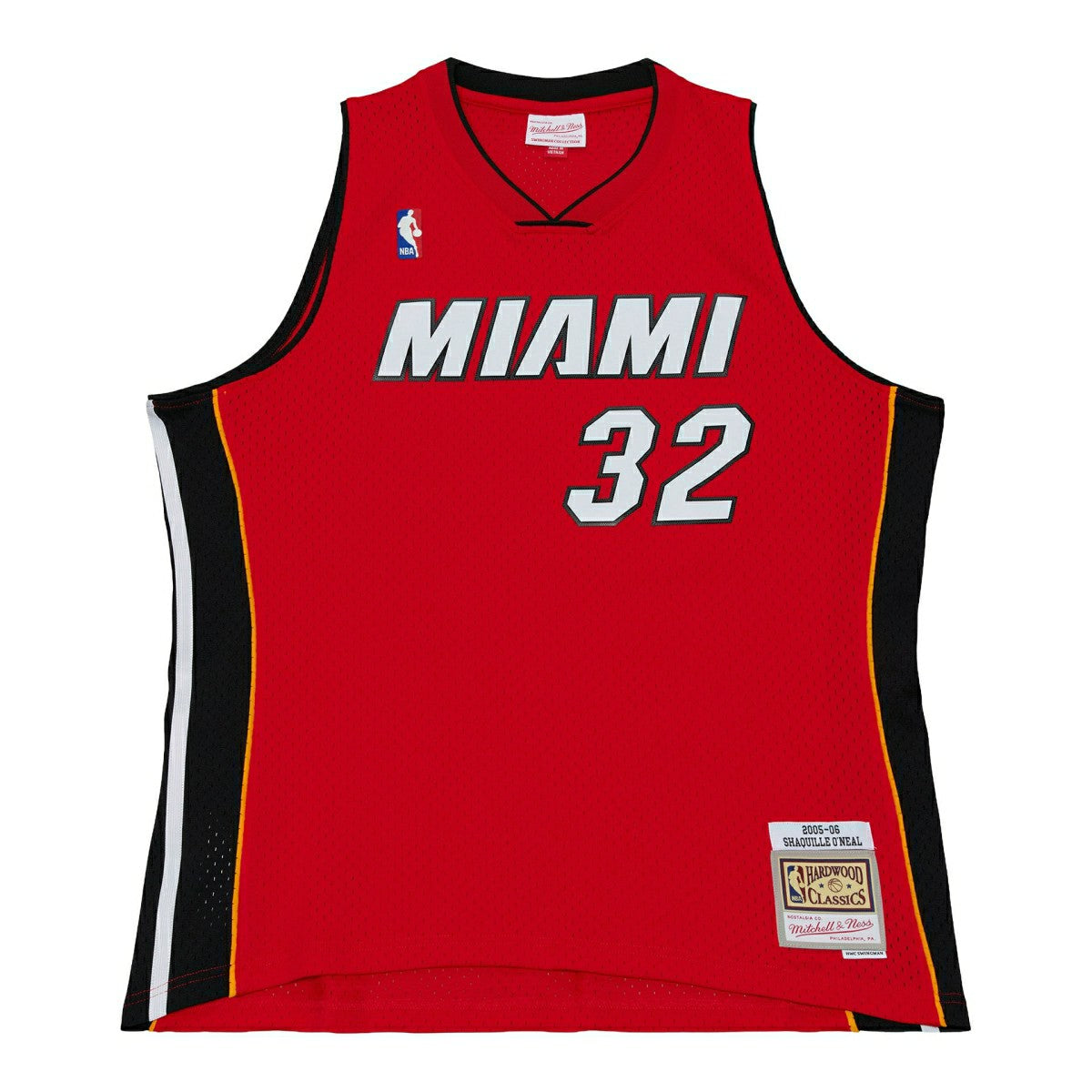 Shaquille O'Neal #32 Miami Heat 2005-06 Swingman NBA Jersey Red Fashion