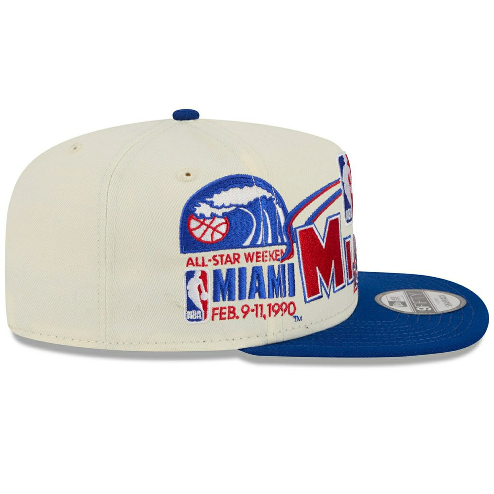 1990 NBA All-Star Game Miami 9FIFTY A-Frame Snapback Cap Taass sale