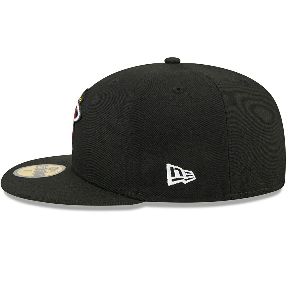 Miami Heat 1914-1928 Hardwood Classics 59FIFTY Fitted Cap Black Taass for sale