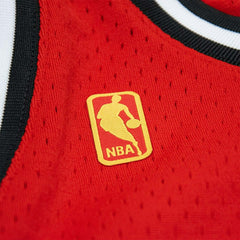Alonzo Mourning #33 Miami Heat 1996-97 Swingman NBA Jersey Red Taass sale