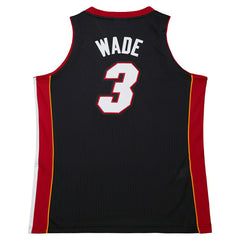 Dwyane Wade #3 Miami Heat 2012-13 Mitchell & Ness Authentic NBA Jersey Black Taass US