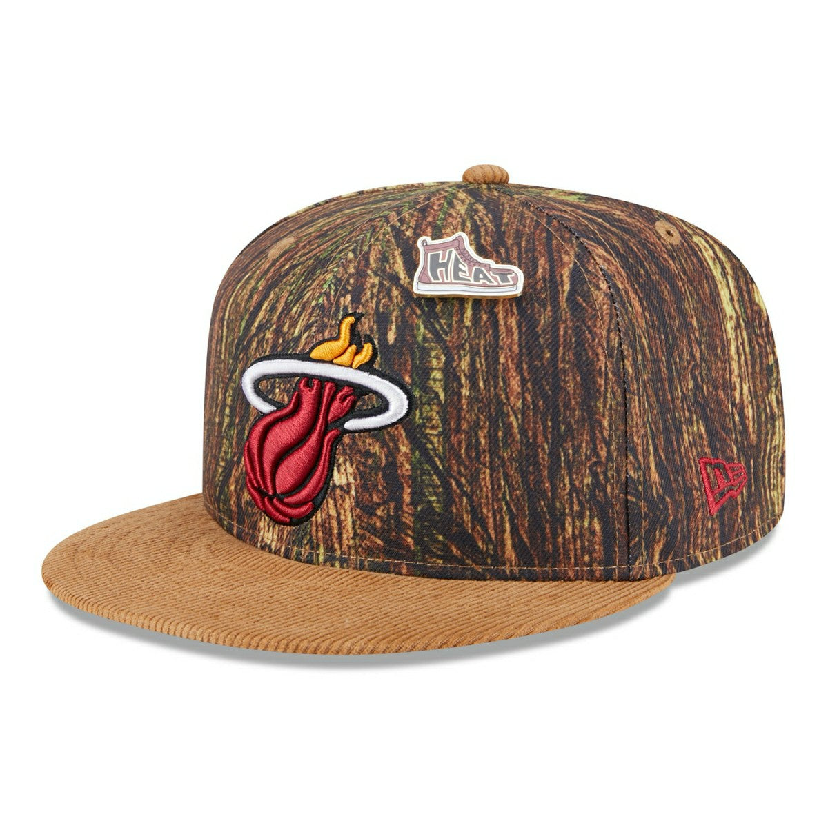 Miami Heat 2025 NBA All-Star Game Forrest Camo 9FIFTY Snapback Cap Taass for sale