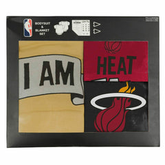 Miami Heat NBA Draft Pick Baby Body & Blanket Set Taass sale