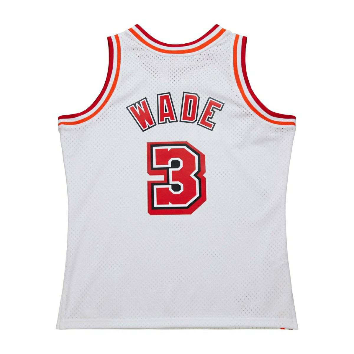 Dwyane Wade #3 Miami Heat 2007-08 Mitchell & Ness Swingman NBA Jersey White Classic