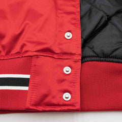 Miami Heat Mitchell & Ness Heavyweight Satin NBA Jacket Taass for sale