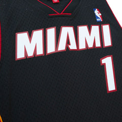 Chris Bosh #1 Miami Heat 2012-13 Mitchell & Ness Swingman NBA Jersey Black Classic