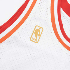 Alonzo Mourning #33 Miami Heat 1996-97 Mitchell & Ness Swingman NBA Jersey White Taass for sale