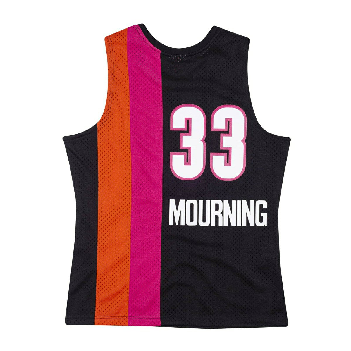 Alonzo Mourning #33 Miami Heat 2005-06 Mitchell & Ness Swingman NBA Jersey Alternate Black Taass for sale
