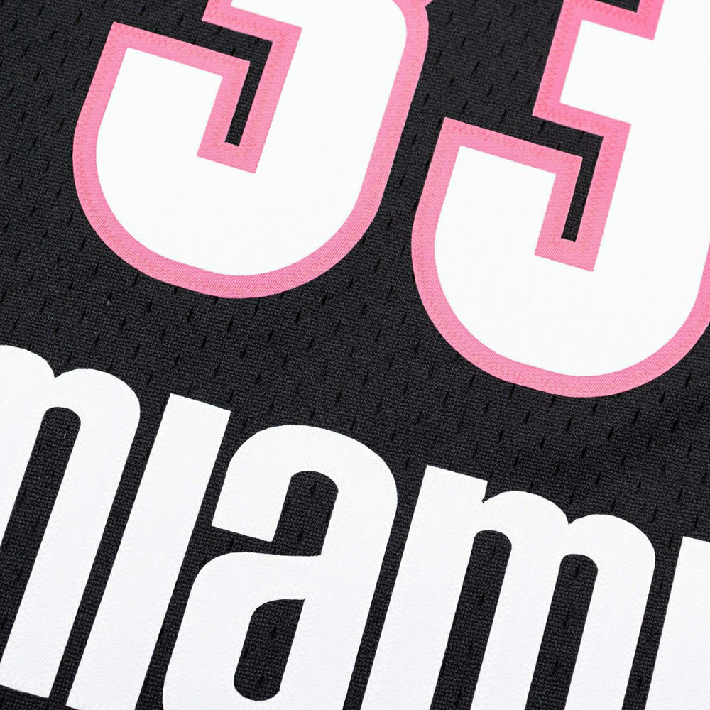 Alonzo Mourning #33 Miami Heat 2005-06 Mitchell & Ness Swingman NBA Jersey Alternate Black Taass for sale