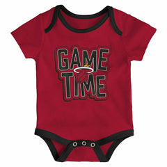 Miami Heat Game Time NBA Baby Bodysuit Set (3-Piece) Taass US