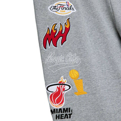 Miami Heat Champ City Mitchell & Ness Premium NBA Sweatpants Fashion