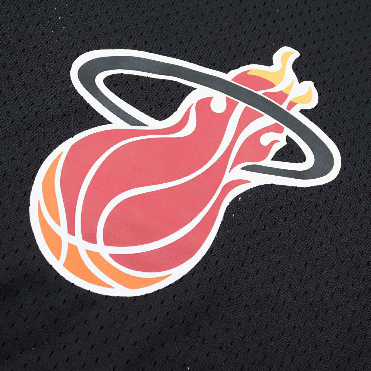 Miami Heat Mitchell & Ness Camo Reflective NBA Crew Mesh Jersey Taass sale