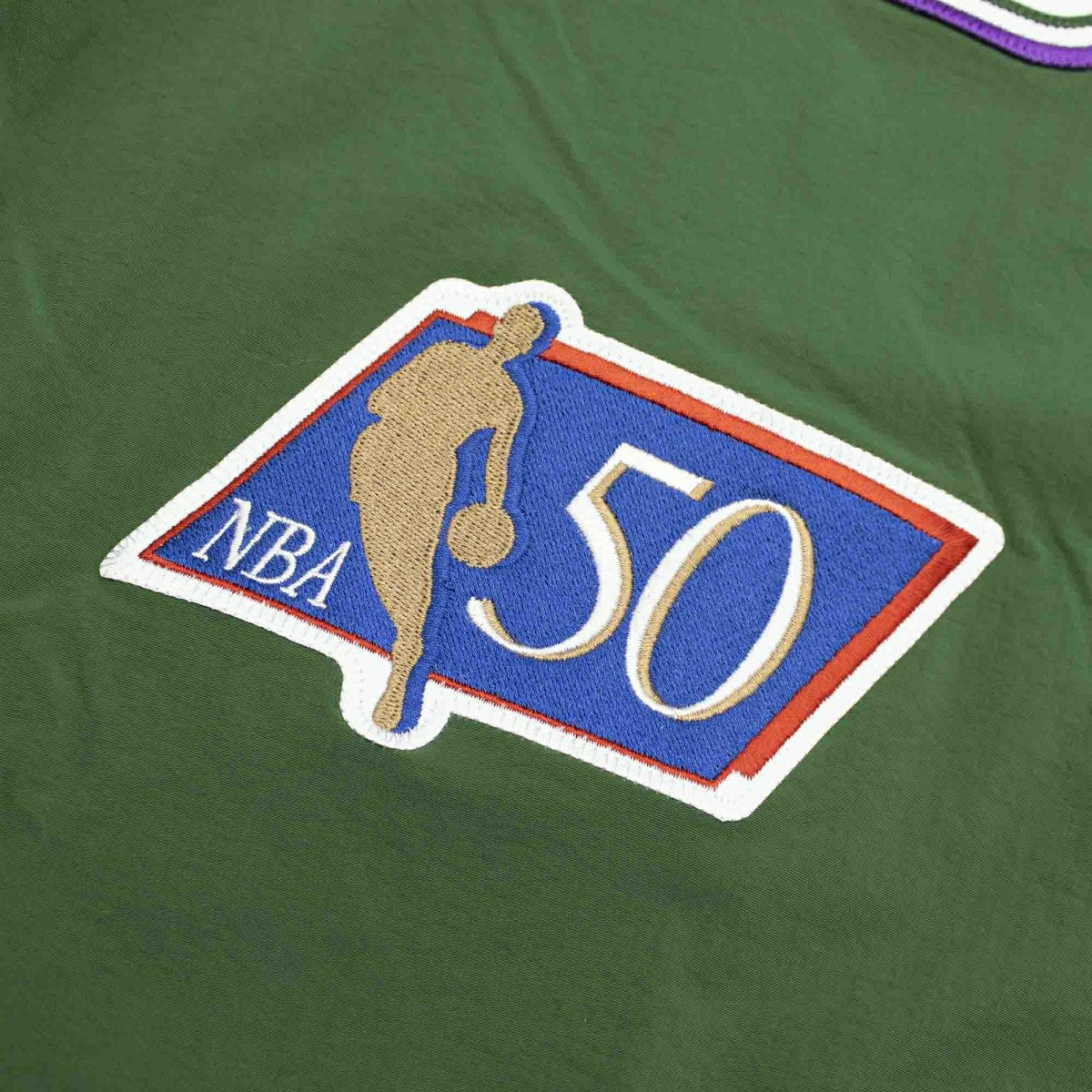 Milwaukee Bucks 1996-97 Authentic Warm Up Mitchell & Ness NBA Jacket Taass for sale