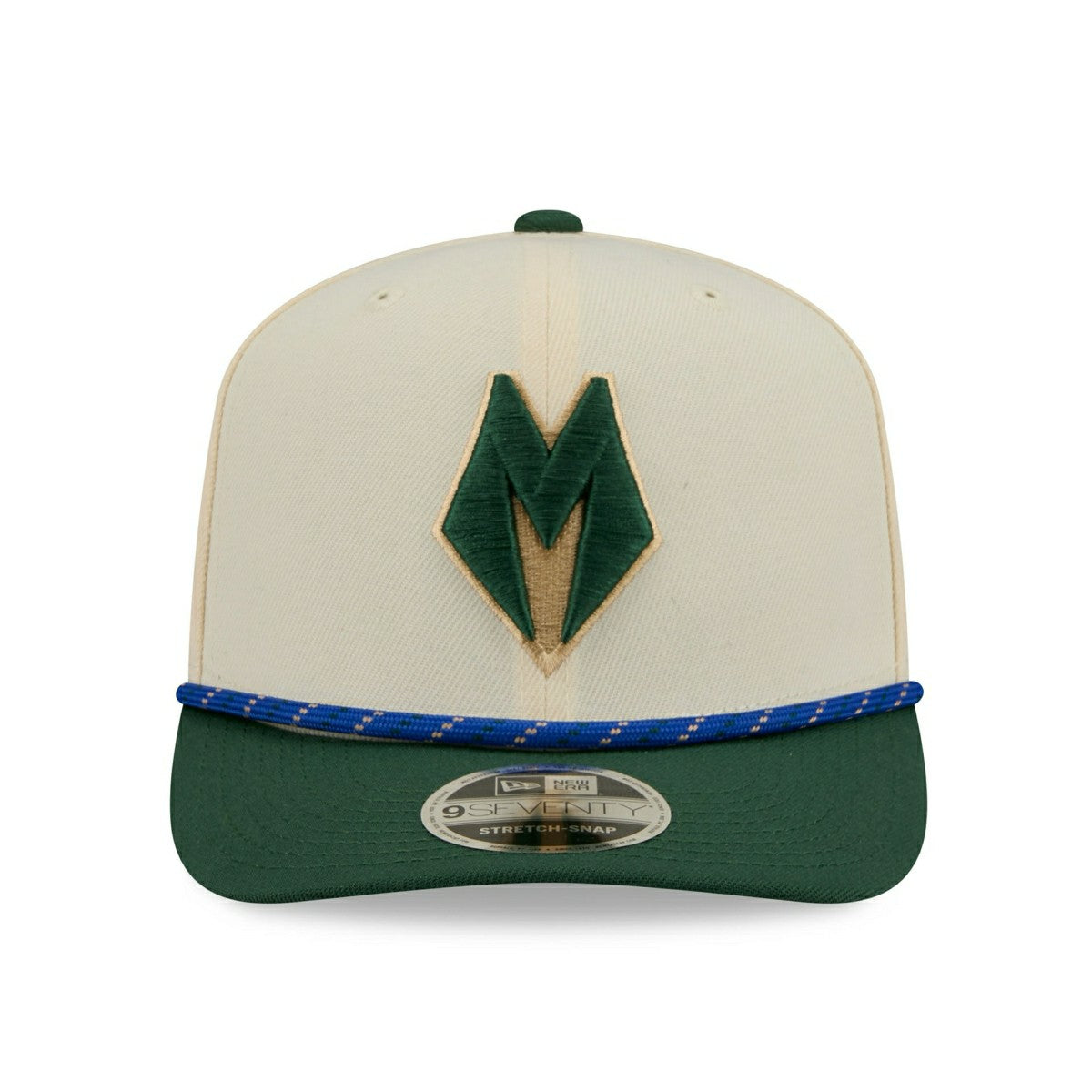 Milwaukee Bucks 2025-26 NBA City Edition 9SEVENTY Stretch-Snap Cap Lifestyle