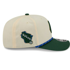 Milwaukee Bucks 2025-26 NBA City Edition 9SEVENTY Stretch-Snap Cap Lifestyle