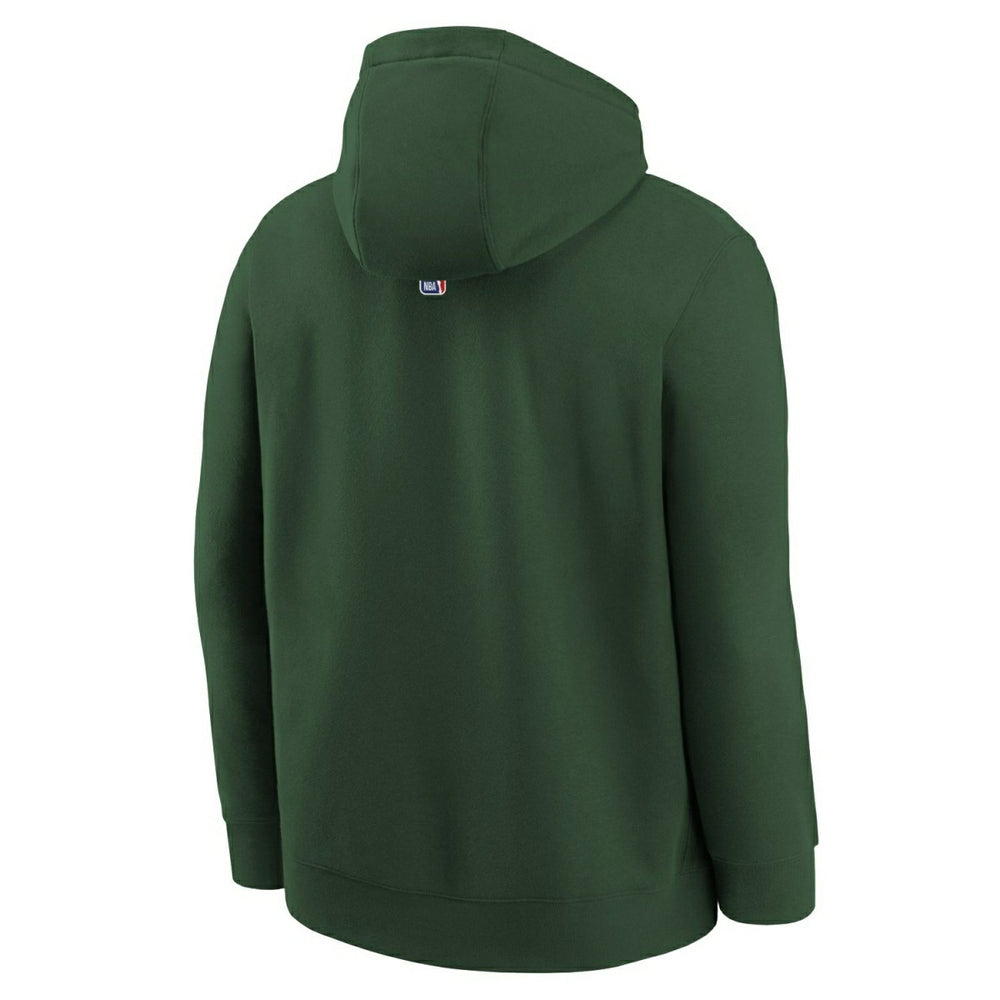 Milwaukee Bucks NBA Logo Nike Club Hoodie Green (YOUTH) Fashion