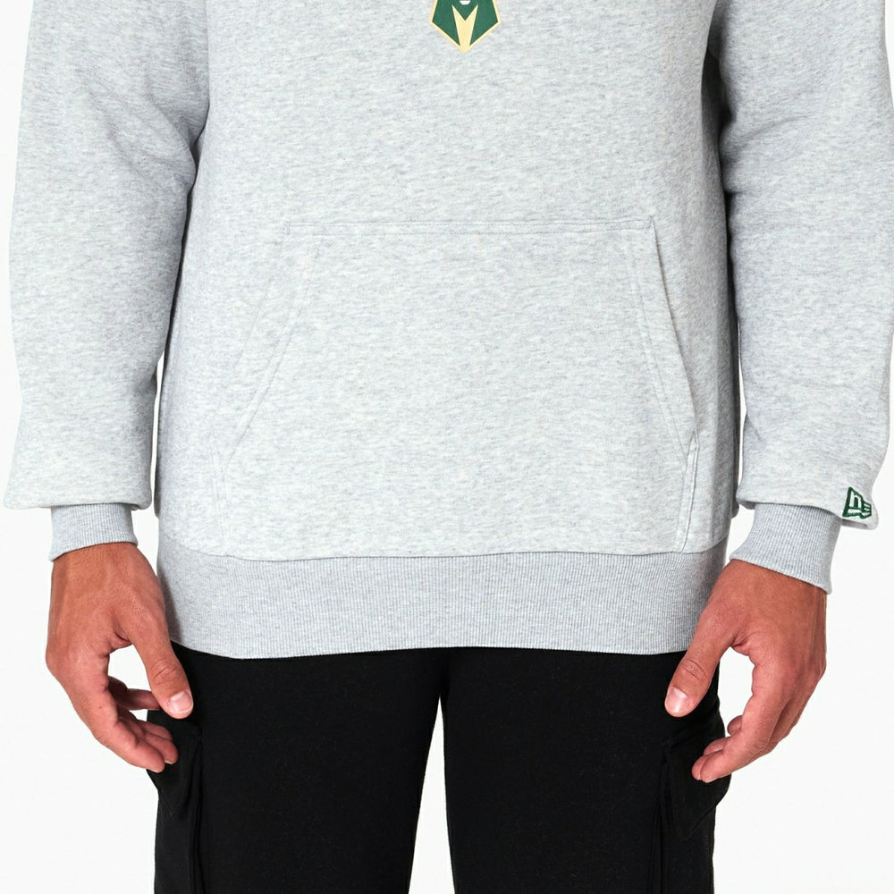 Milwaukee Bucks Team Logo Hoodie NBA Sweatshirt Taass US