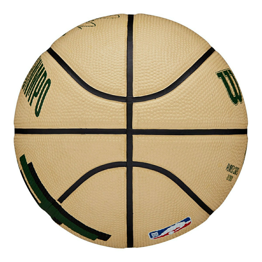 Giannis Antetokounmpo #34 Milwaukee Bucks Wilson NBA Mini Basketball (Size 3) Lifestyle