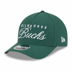 Milwaukee Bucks 2025 NBA Draft 9FORTY M-Crown A-Frame Snapback Cap Green Taass for sale