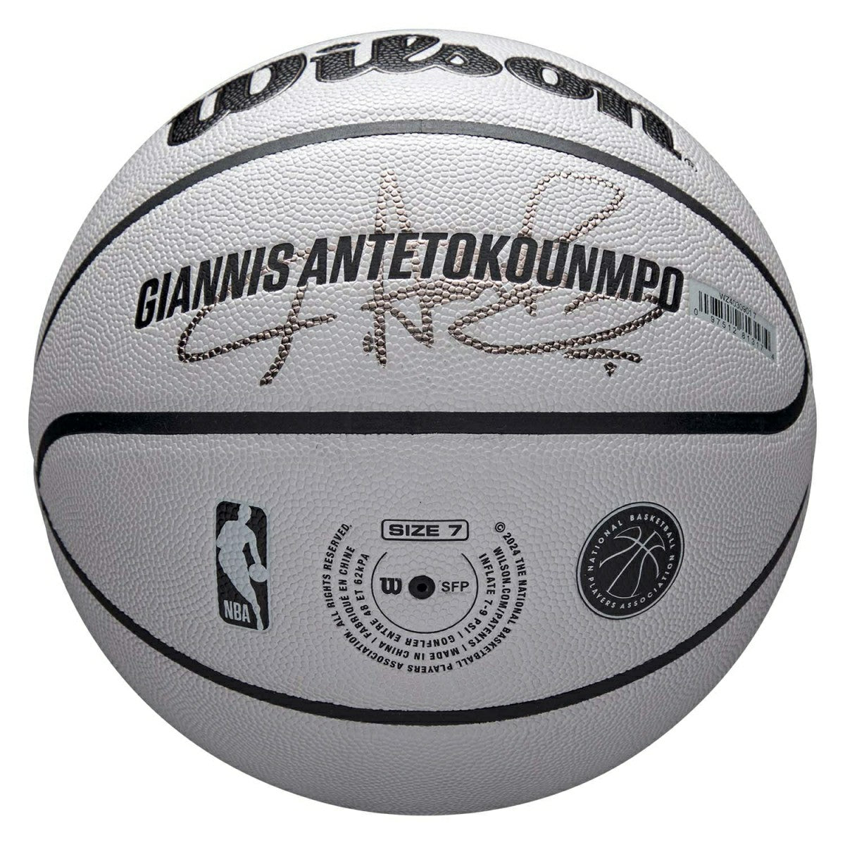 Giannis Antetokounmpo UV Player Icon NBA Basketball (Size 7) Fashion
