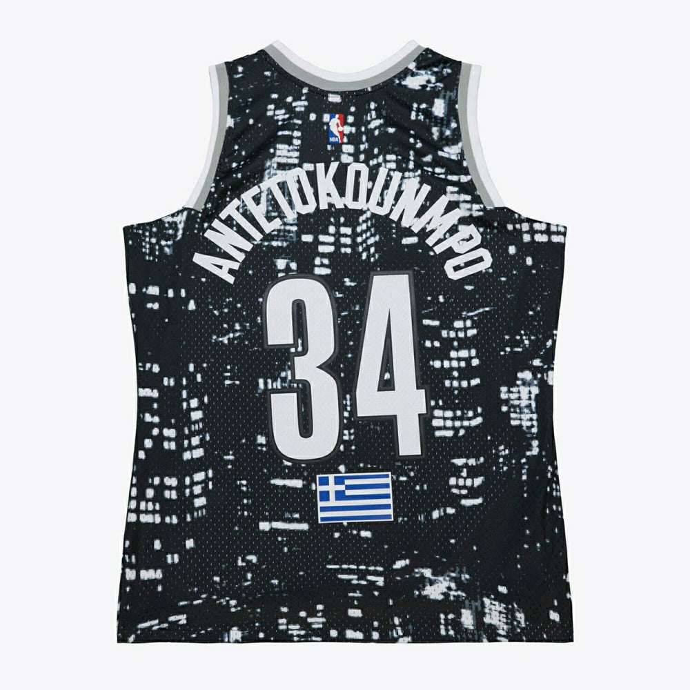 Giannis Antetokounmpo #34 2015 Rising Stars Mitchell & Ness Swingman NBA Jersey Black Lifestyle