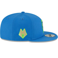 Milwaukee Bucks 2023 NBA City Edition New Era 9FIFTY Snapback Cap Alternate Lifestyle