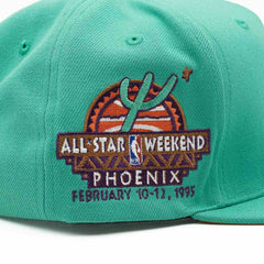 Milwaukee Bucks Desert Green All-Star Mitchell & Ness Snapback NBA Cap Taass US