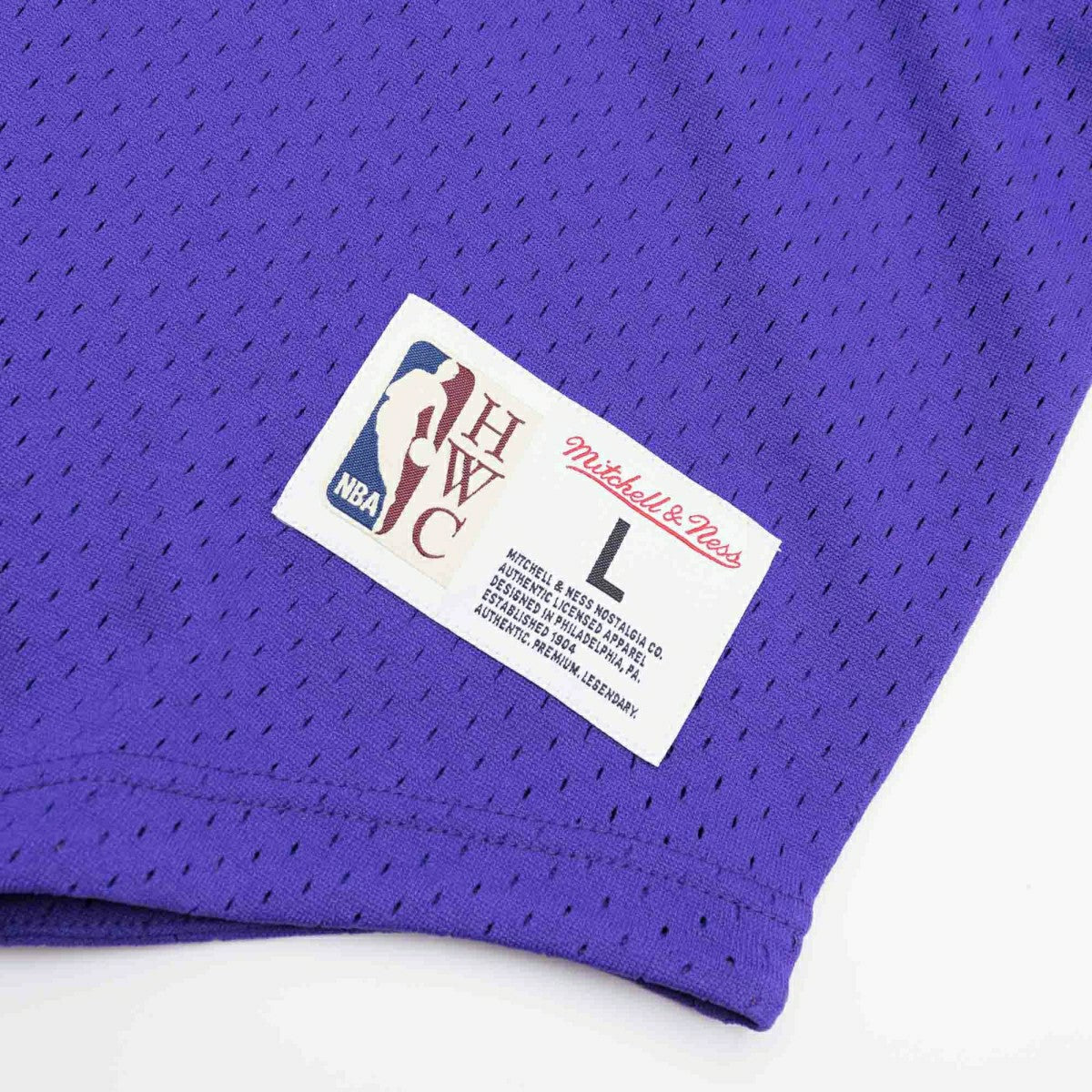 Milwaukee Bucks Unbeaten Mitchell & Ness NBA V-Neck Mesh Shirt Purple Taass for sale