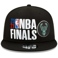 Milwaukee Bucks 2021 NBA Finals On-Court New Era 9FIFTY Snapback NBA Cap Taass sale